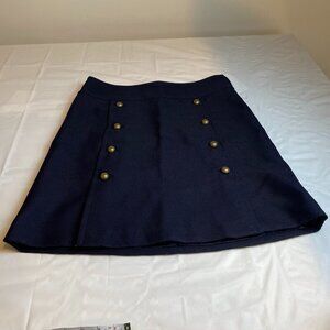 424 L&T Navy Skirt Size 6